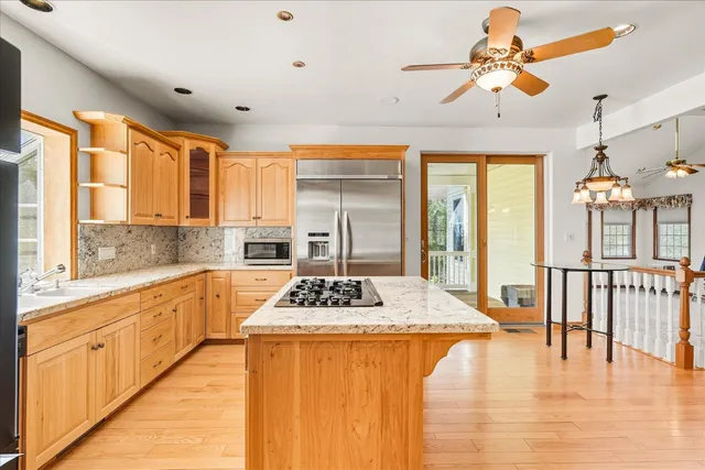 a bath room with a sink and a mirror