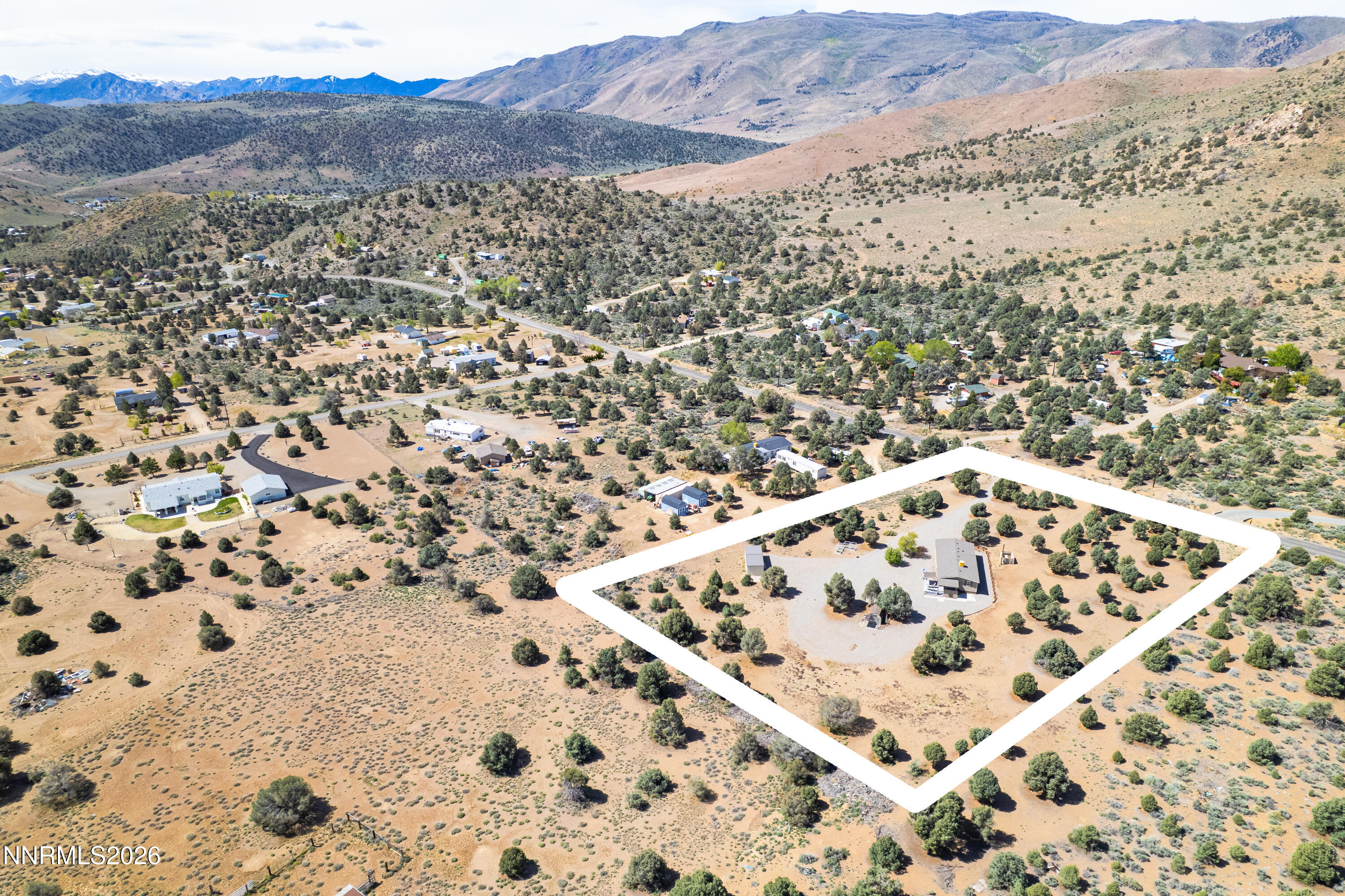 1355 Sandstone Drive Topaz Ranch Estates, NV 89444 - Photo 30 of 57 view of city and mountain