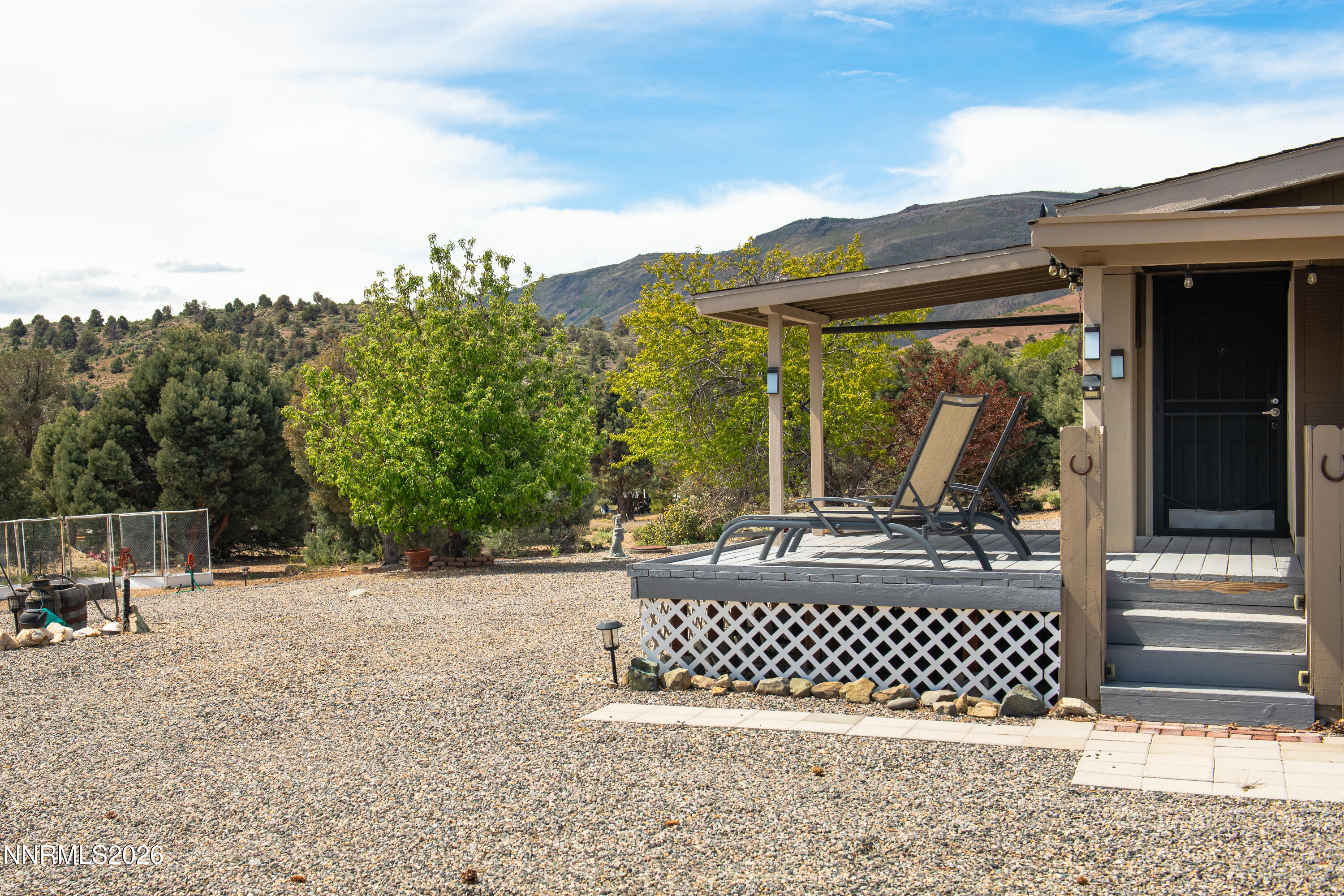 1355 Sandstone Drive Topaz Ranch Estates, NV 89444 - Photo 55 of 57 a view of back yard
