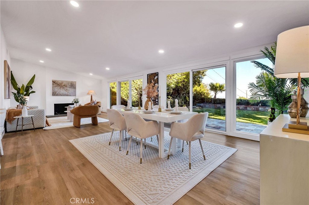 26700 Indian Peak Road Rancho Palos Verdes, CA 90275 - Photo 6 of 40 a view of a dining room with furniture window and wooden floor