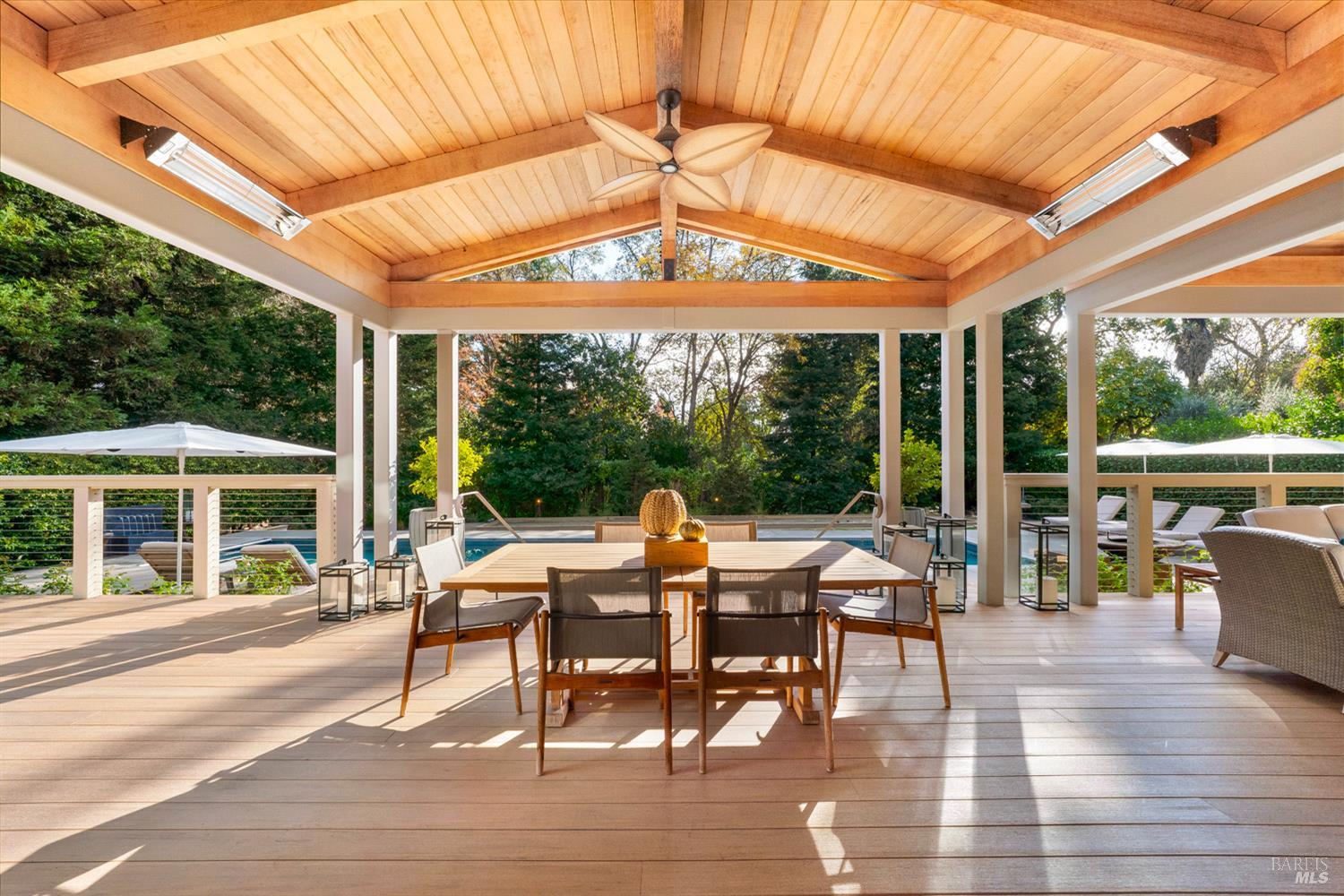 1711 Spring Street St. Helena, CA 94574 - Photo 19 of 38 a outdoor space with furniture and garden view