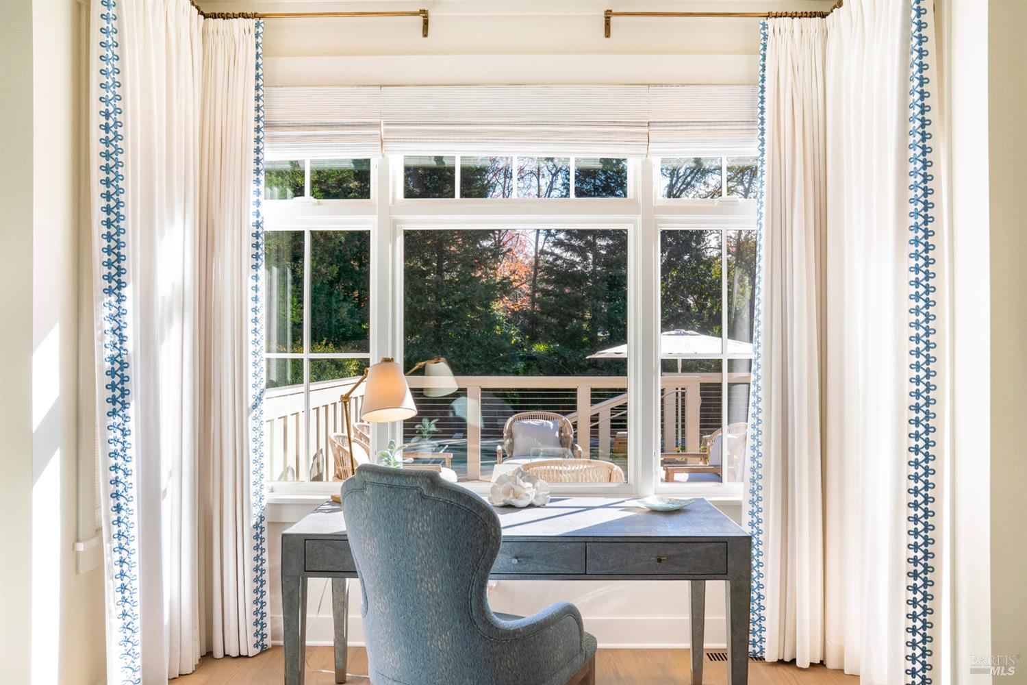 1711 Spring Street St. Helena, CA 94574 - Photo 24 of 38 a view of a dining room with furniture window and outside view