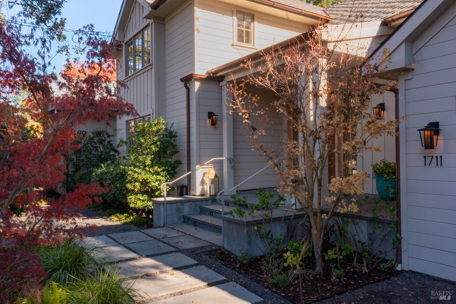 1711 Spring Street St. Helena, CA 94574 - Photo 3 of 38 a view of a house with a yard