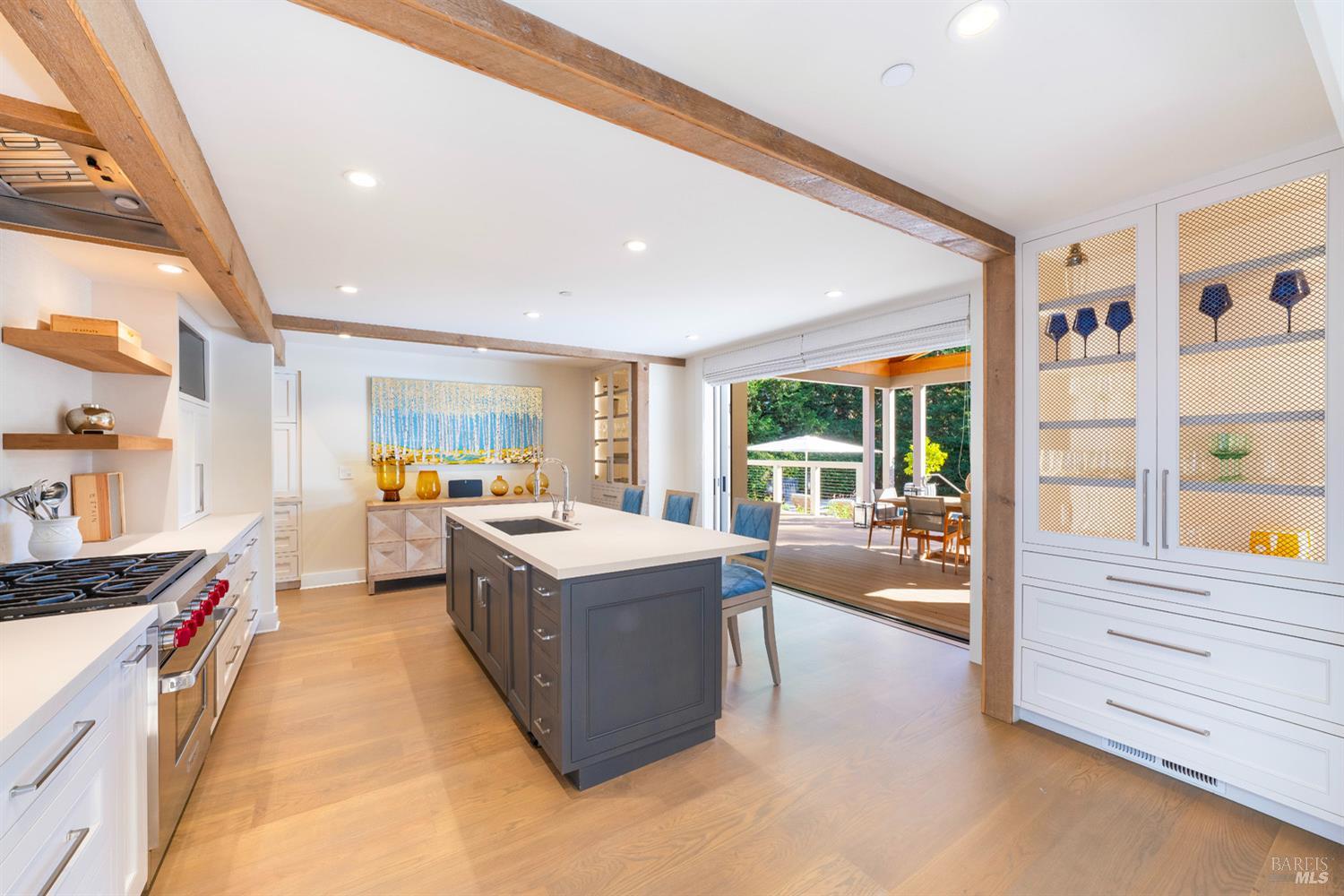 1711 Spring Street St. Helena, CA 94574 - Photo 9 of 38 a living room with furniture and a large window