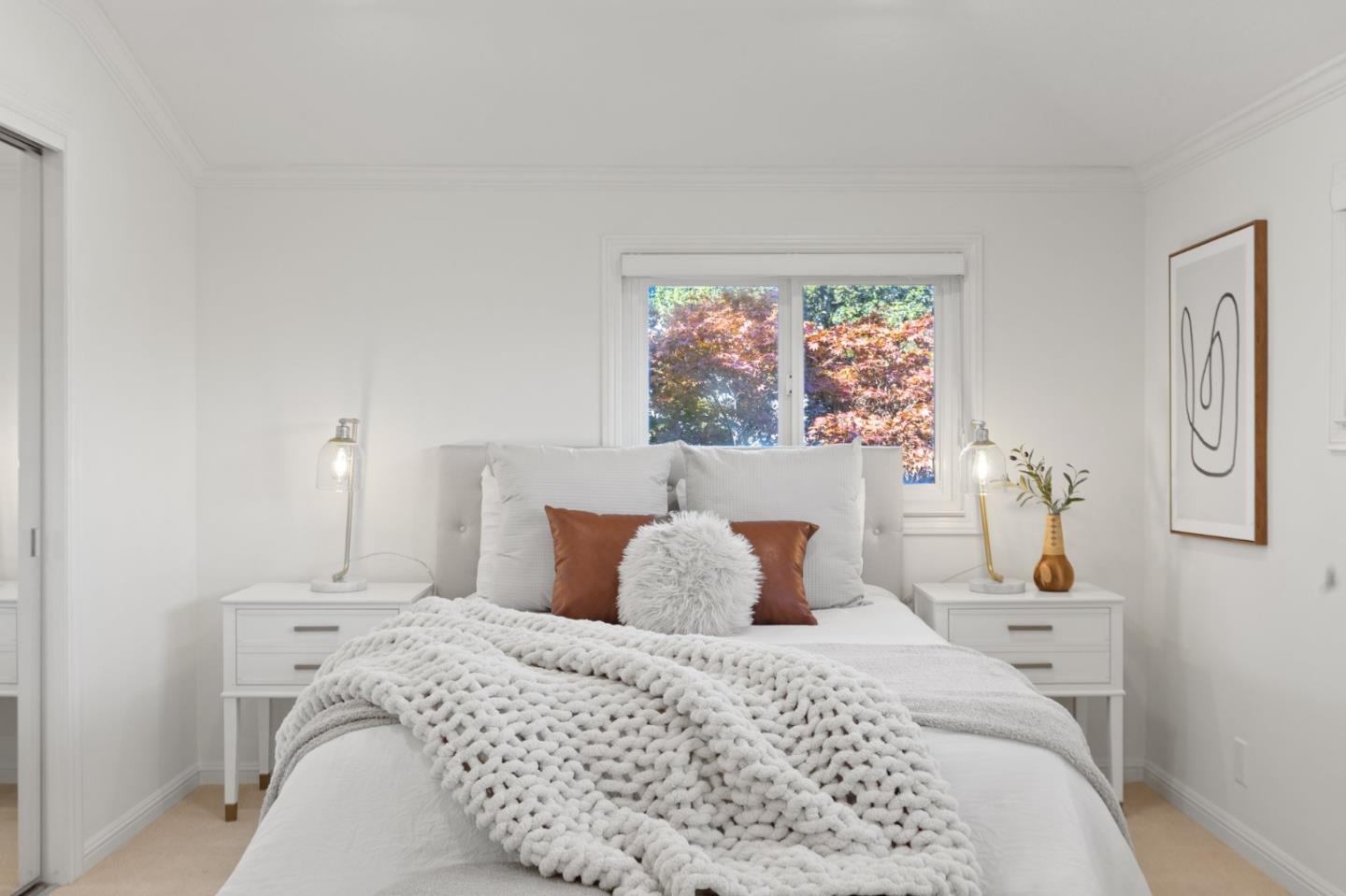 143 Waverly Place Mountain View, CA 94040 - Photo 31 of 52 a bedroom with a bed and window