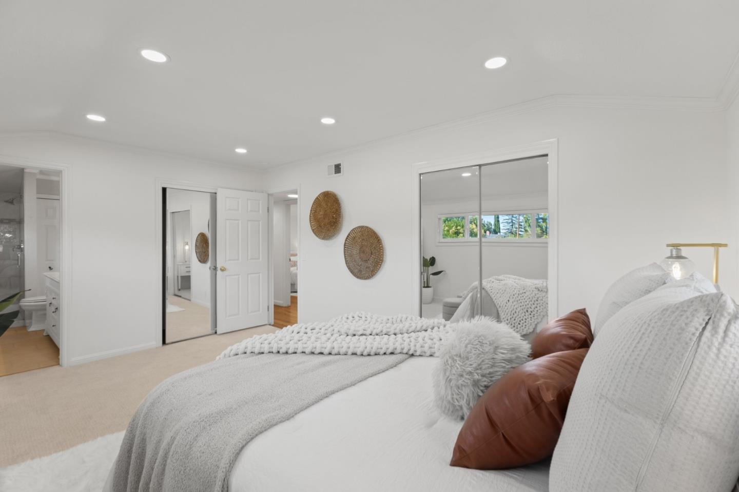 143 Waverly Place Mountain View, CA 94040 - Photo 32 of 52 a bedroom with a bed and window