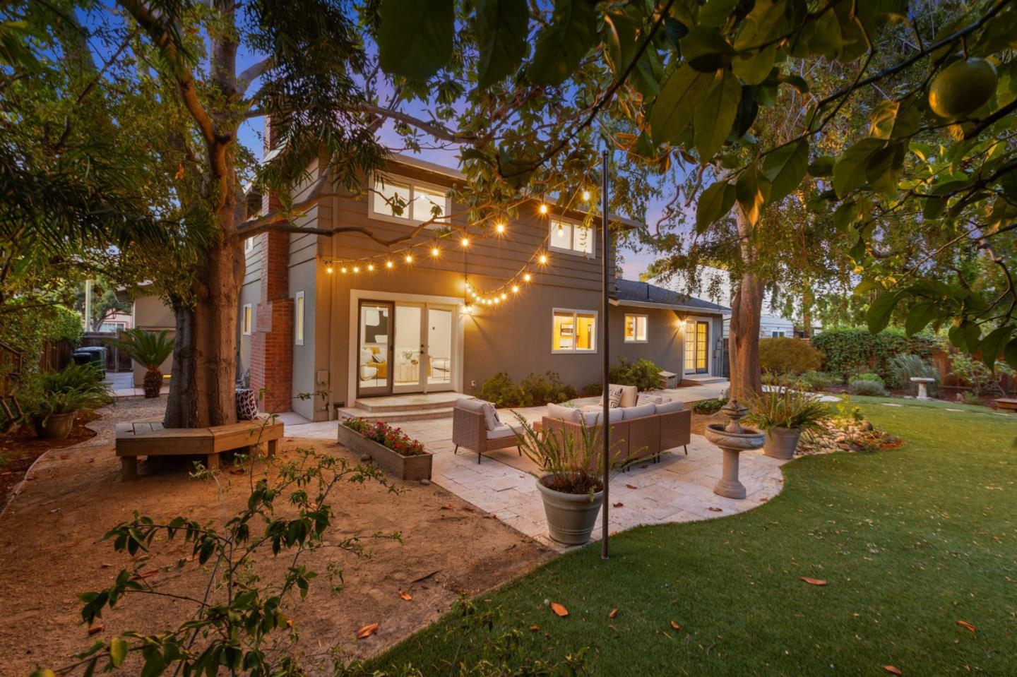 143 Waverly Place Mountain View, CA 94040 - Photo 37 of 52 a view of a house with backyard porch and sitting area