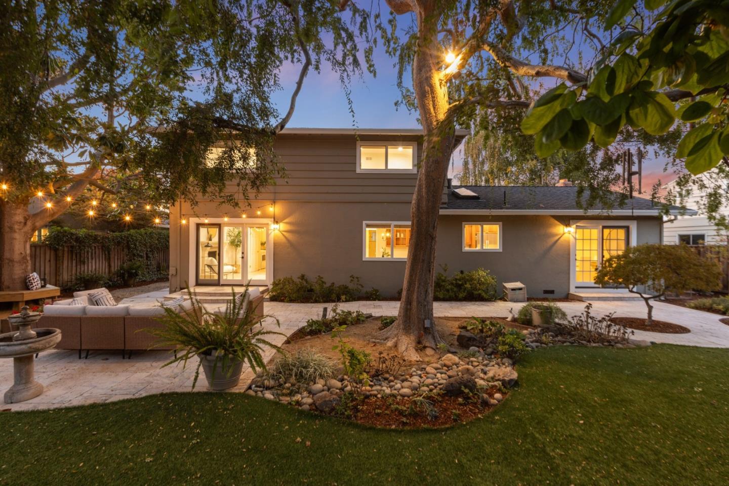 143 Waverly Place Mountain View, CA 94040 - Photo 38 of 52 a view of a house with backyard and sitting area