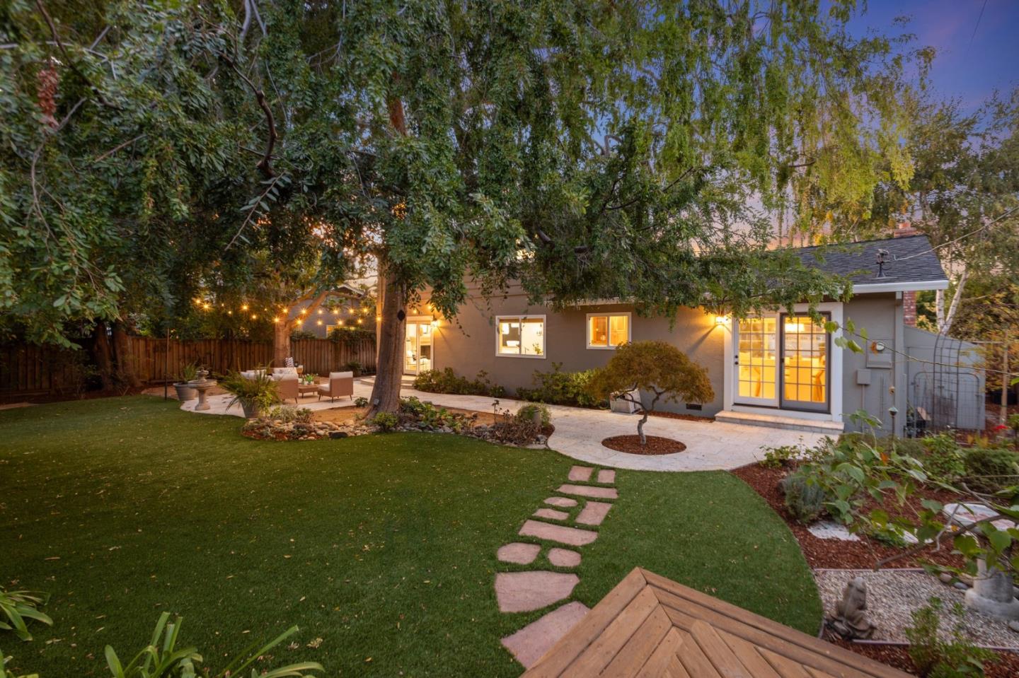 143 Waverly Place Mountain View, CA 94040 - Photo 44 of 52 a view of a house with backyard porch and sitting area