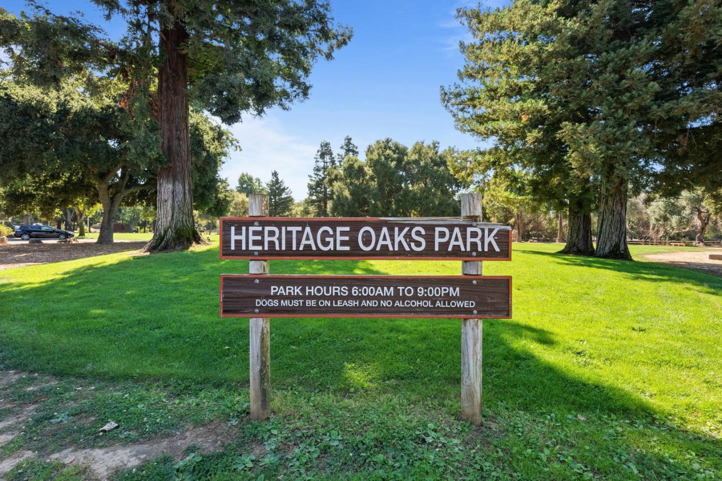 143 Waverly Place Mountain View, CA 94040 - Photo 50 of 52 a sign on the side of a park