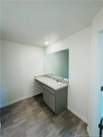 a utility room with a sink