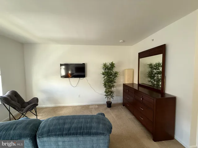 a view of a painting on the wall