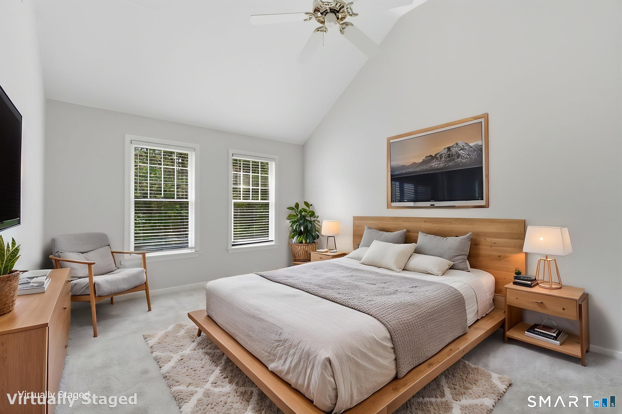 21 Greenwood Road North Granby, CT 06060 - Photo 21 of 40 a bedroom with a bed and a chair
