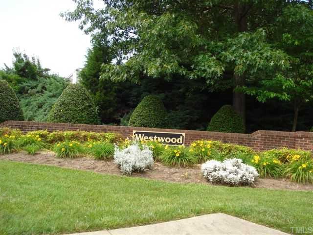 6902 Saxby Court Raleigh, NC 27613 - Photo 2 of 12 The double brick entrance signs welcome you as you enter from Creedmoor Road The signs and landscaping are maintained with HomeOwners' Association dues. You can also enter Westwood off of Wilderness Road - off Lynn Road