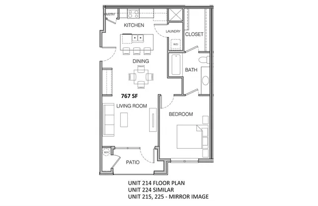 $1,342 | 7721 Dutch Branch Road, Unit 1, Fort Worth, TX 76132