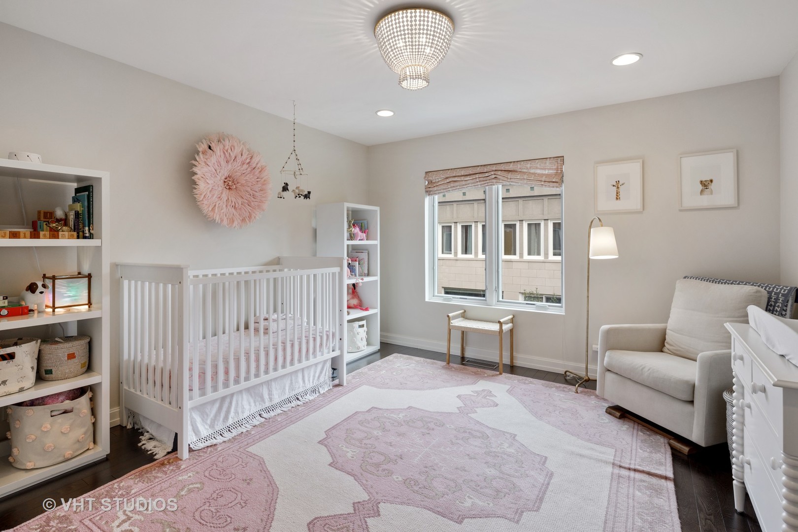 2673 North Greenview Avenue, Unit F Chicago, IL 60614 - Photo 16 of 23 a bedroom with furniture and a window