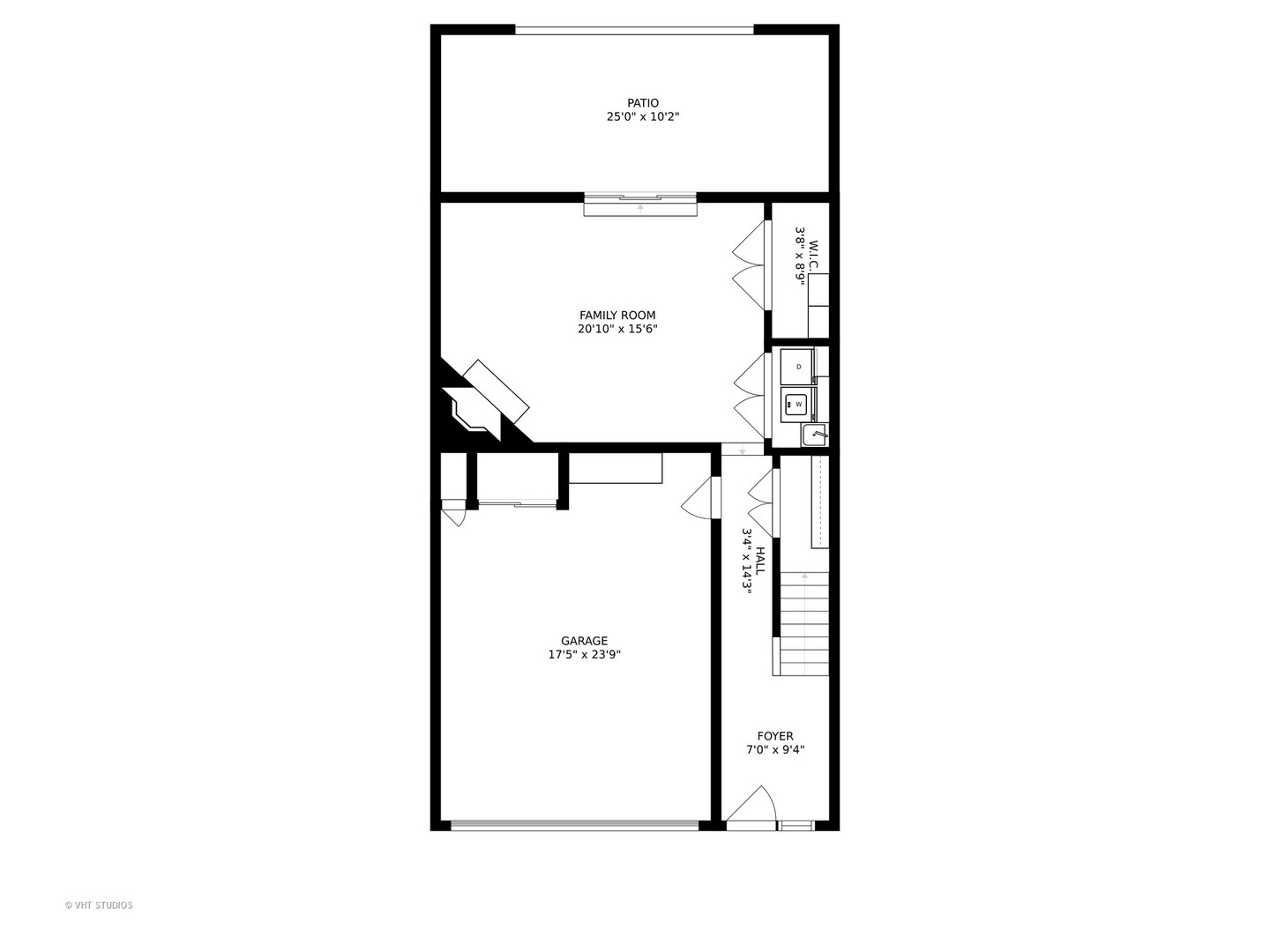 2673 North Greenview Avenue, Unit F Chicago, IL 60614 - Photo 23 of 23 a picture of a floor plan