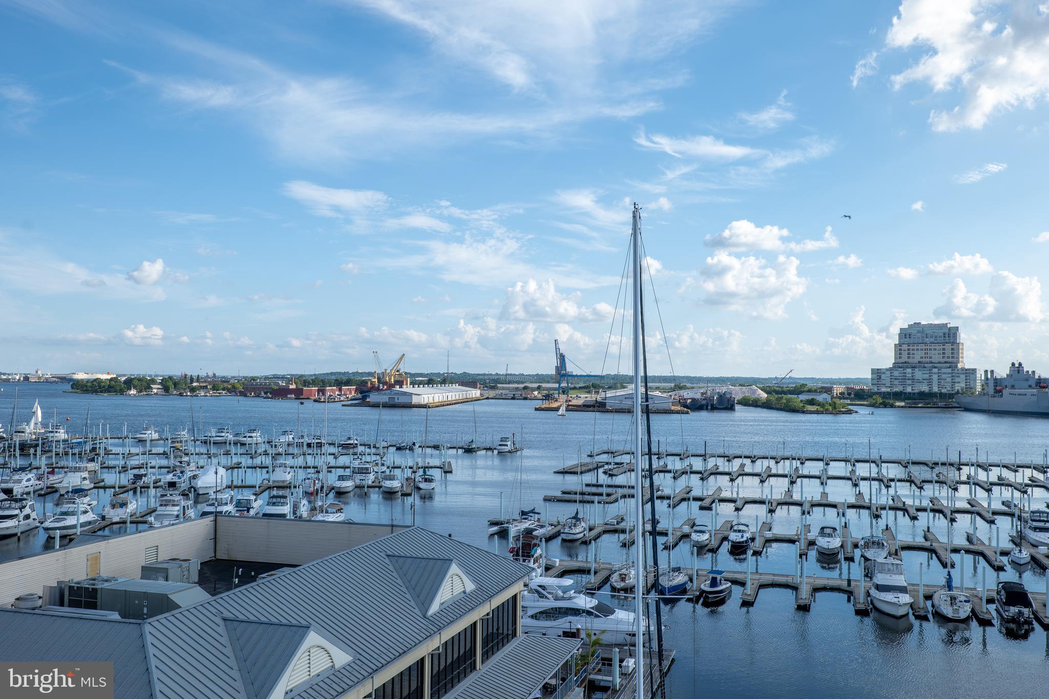 2702 Lighthouse Point East, Unit 637 Baltimore, MD 21224 - Photo 29 of 37 a view of a city