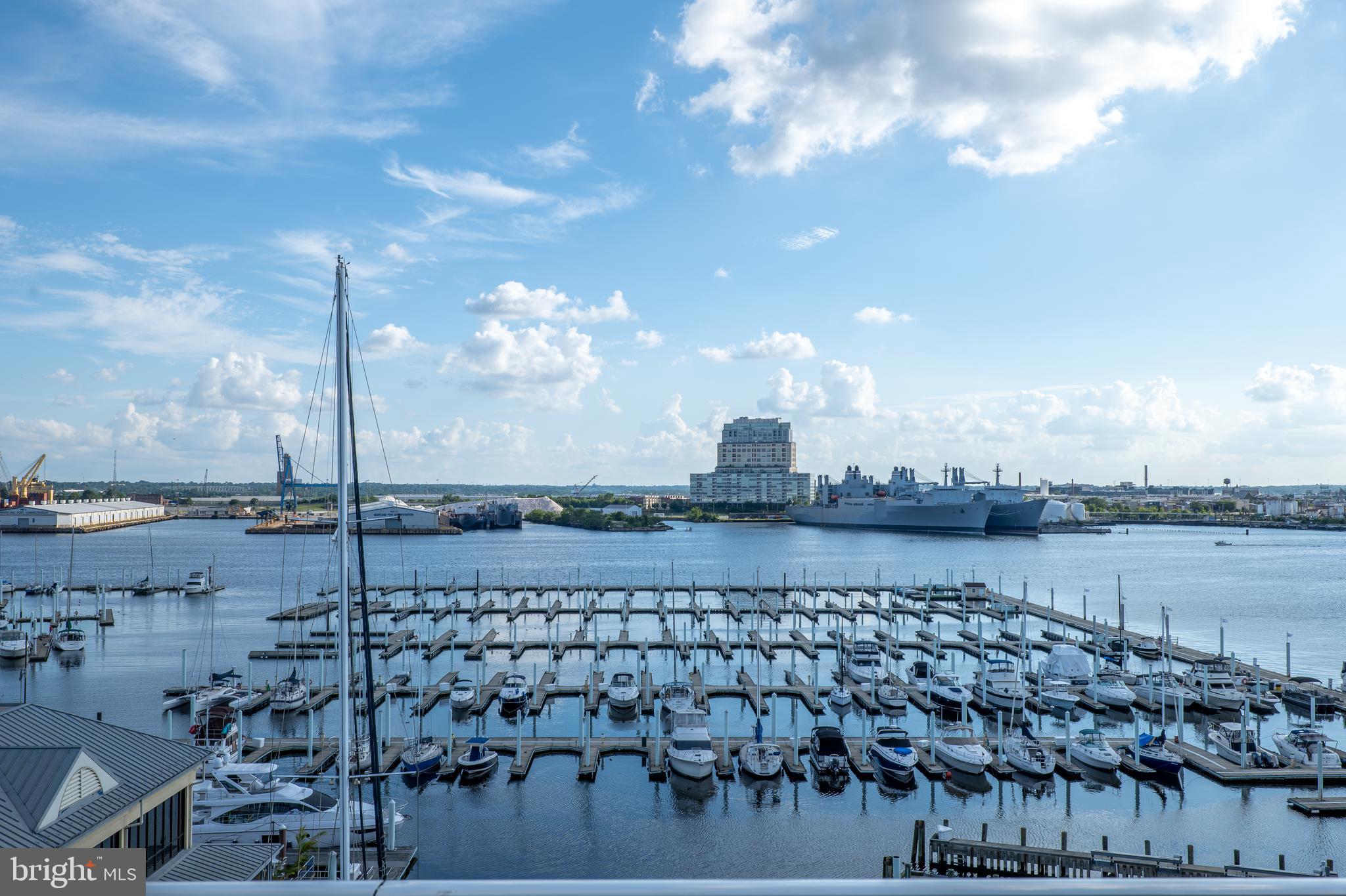 2702 Lighthouse Point East, Unit 637 Baltimore, MD 21224 - Photo 30 of 37 a view of a city