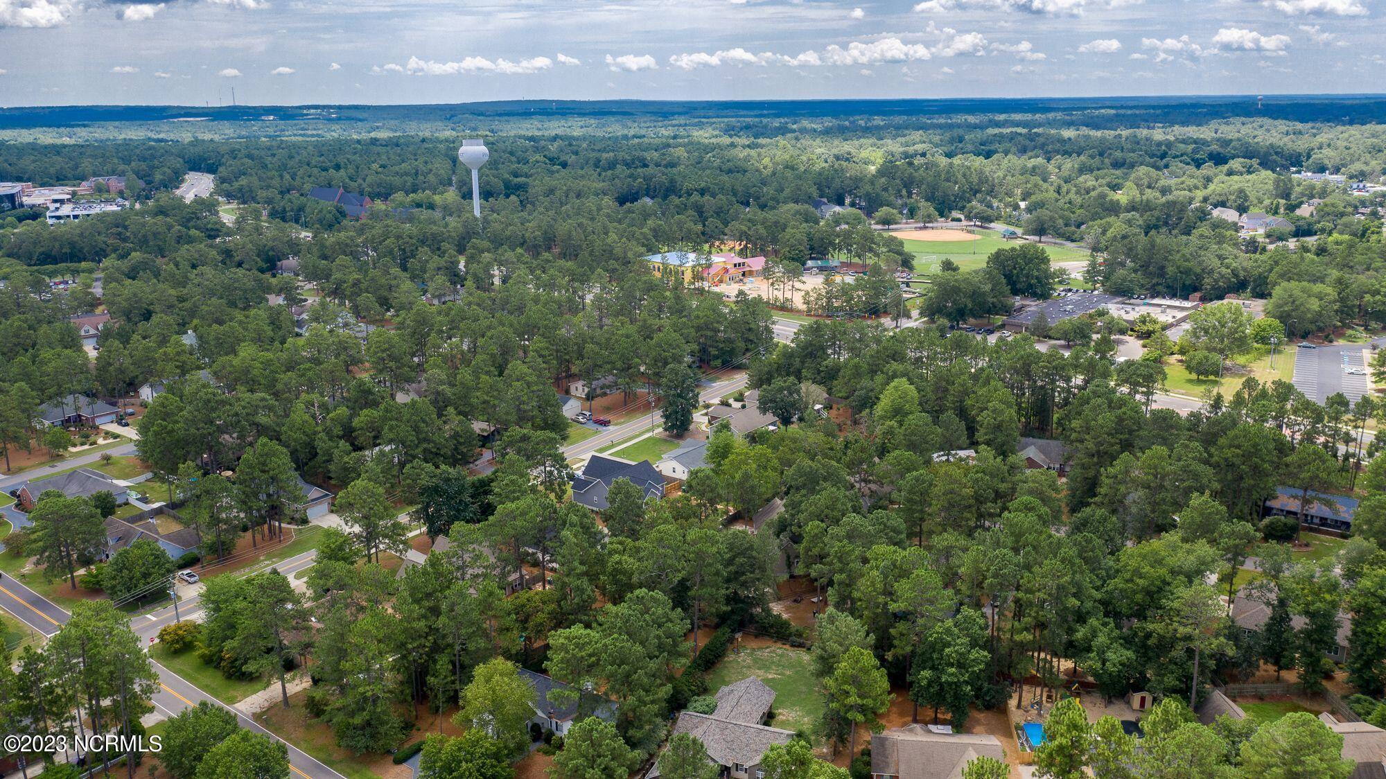 10 Red Cedar Lane Pinehurst, NC 28374 - Photo 22 of 27 Drone showing proximity to amenities such as Grassy Wicker Park