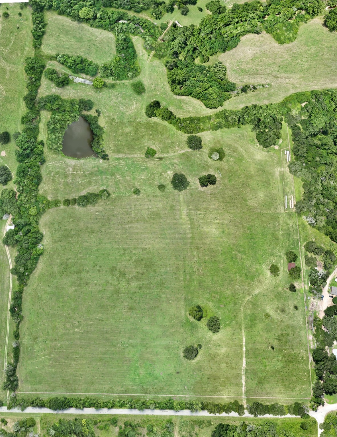 4410 Clay Crk Road Brenham, TX 77833 - Photo 2 of 23 Aerial overview