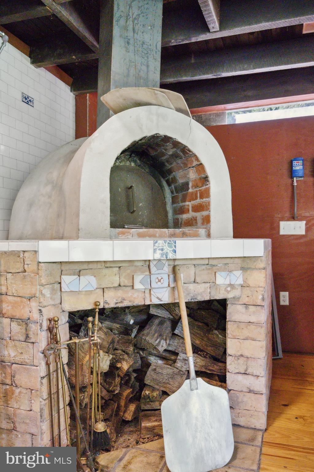 1211 Hollow Road Chester Springs, PA 19425 - Photo 46 of 53 Barn Kitchen Wood Fired Pizza Oven