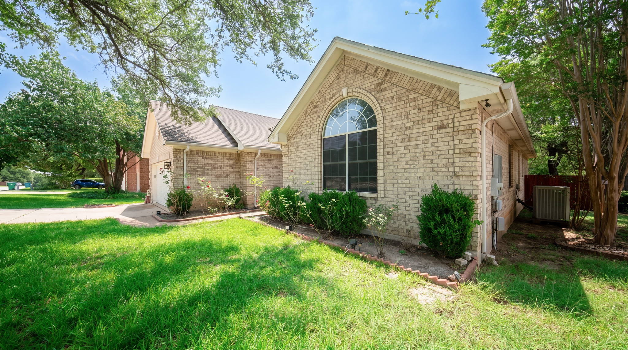 1108 Antelope Ridge Cedar Park, TX 78613 - Photo 22 of 27 A well-maintained brick exterior home welcomes you with lush green landscaping and mature trees.
