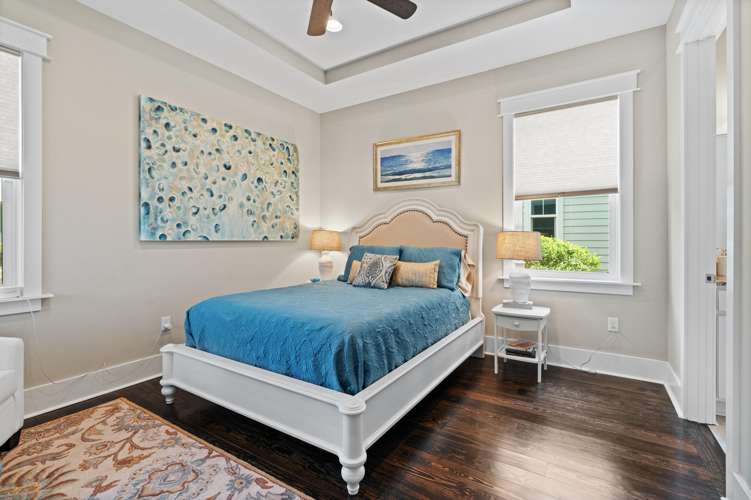 694 Flatwoods Forest Loop Santa Rosa Beach, FL 32459 - Photo 14 of 50 a bedroom with a bed and a window