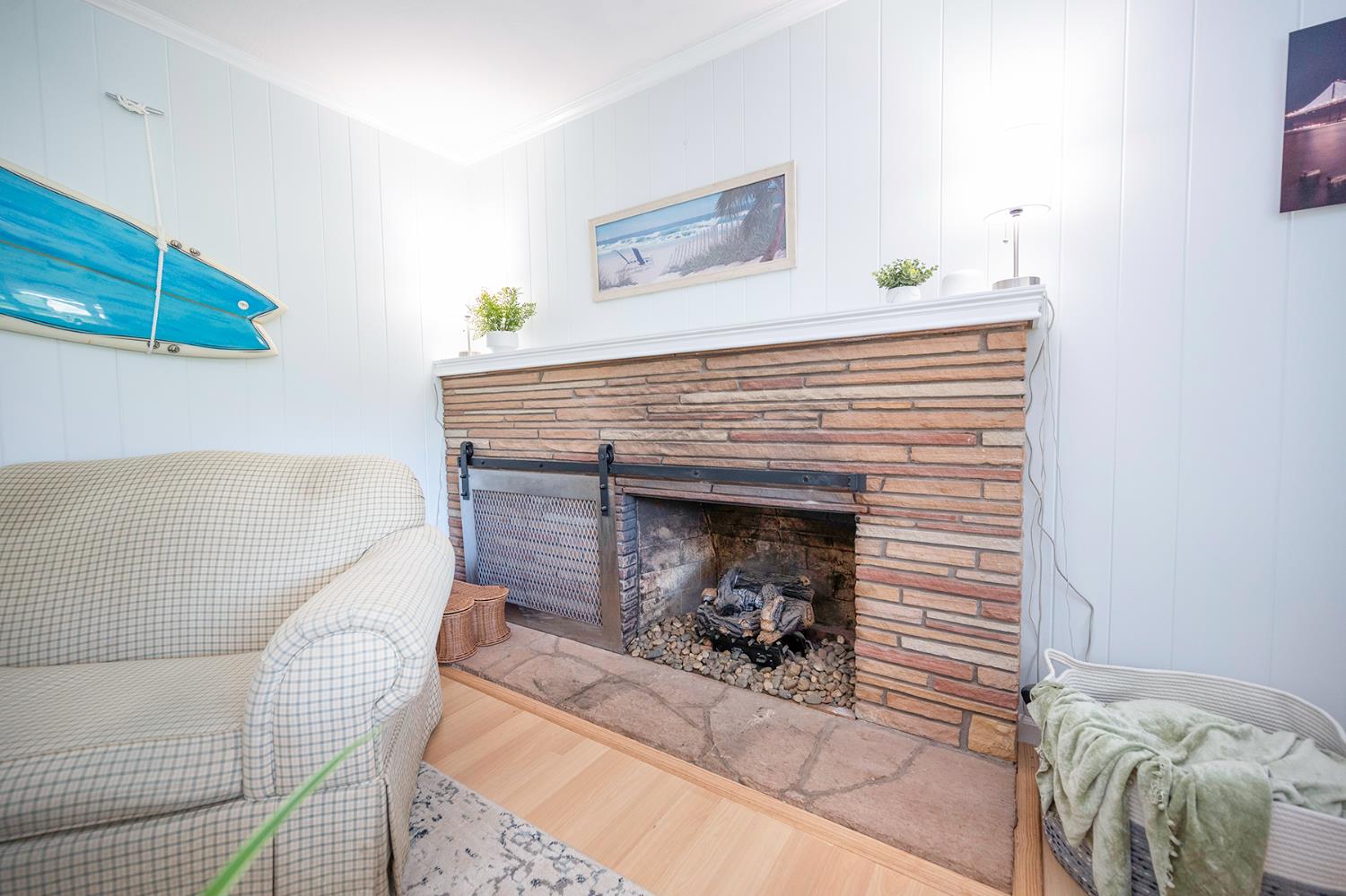 524 Williams Street Murphys, CA 95247 - Photo 21 of 64 a living room with furniture and a fireplace