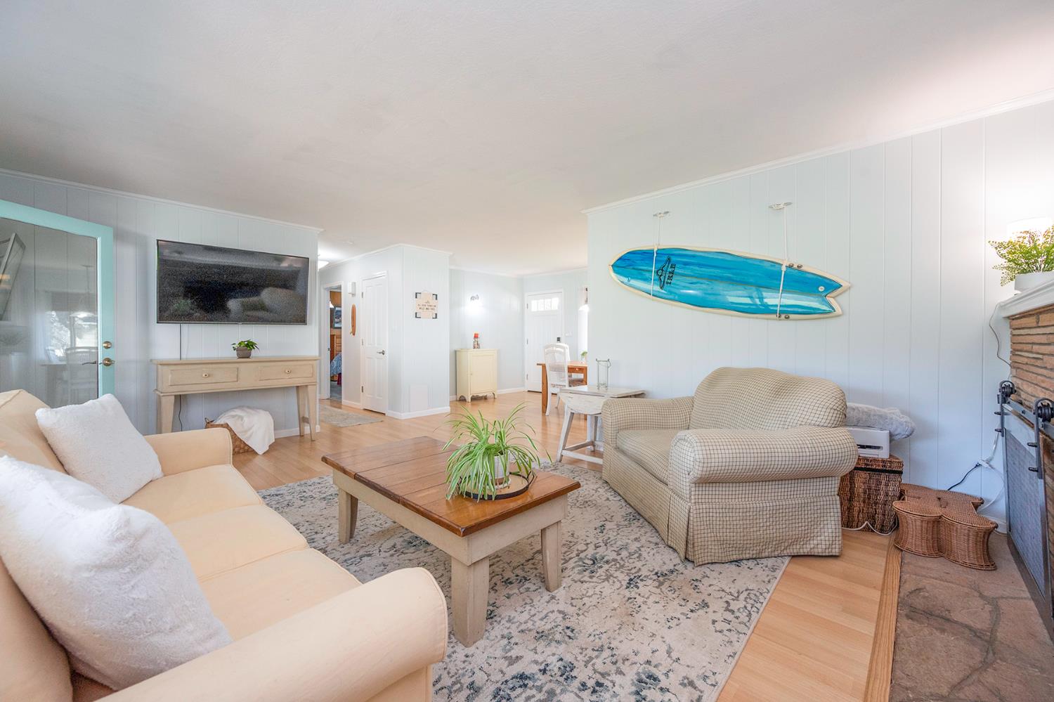 524 Williams Street Murphys, CA 95247 - Photo 24 of 64 a living room with furniture and a wooden floor
