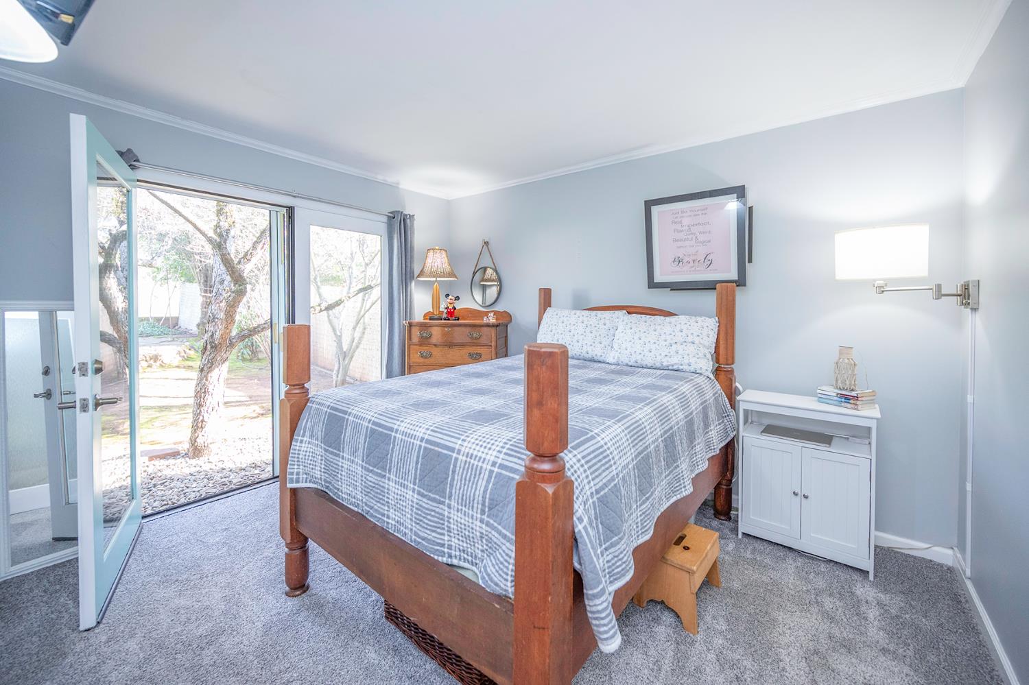 524 Williams Street Murphys, CA 95247 - Photo 36 of 64 a bed sitting in a bedroom next to a window