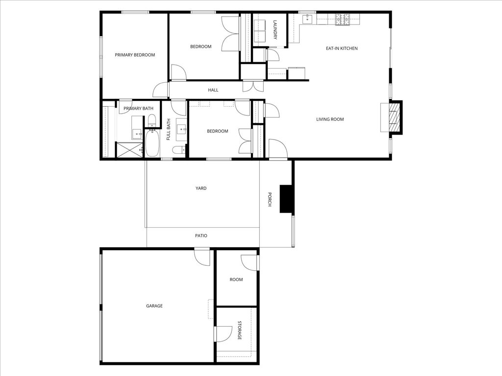 3010 Burleson Road, Unit A Austin, TX 78741 - Photo 28 of 28 View of property floor plan