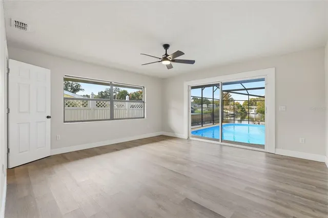 a outdoor space with furniture