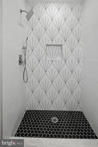 close view of a door