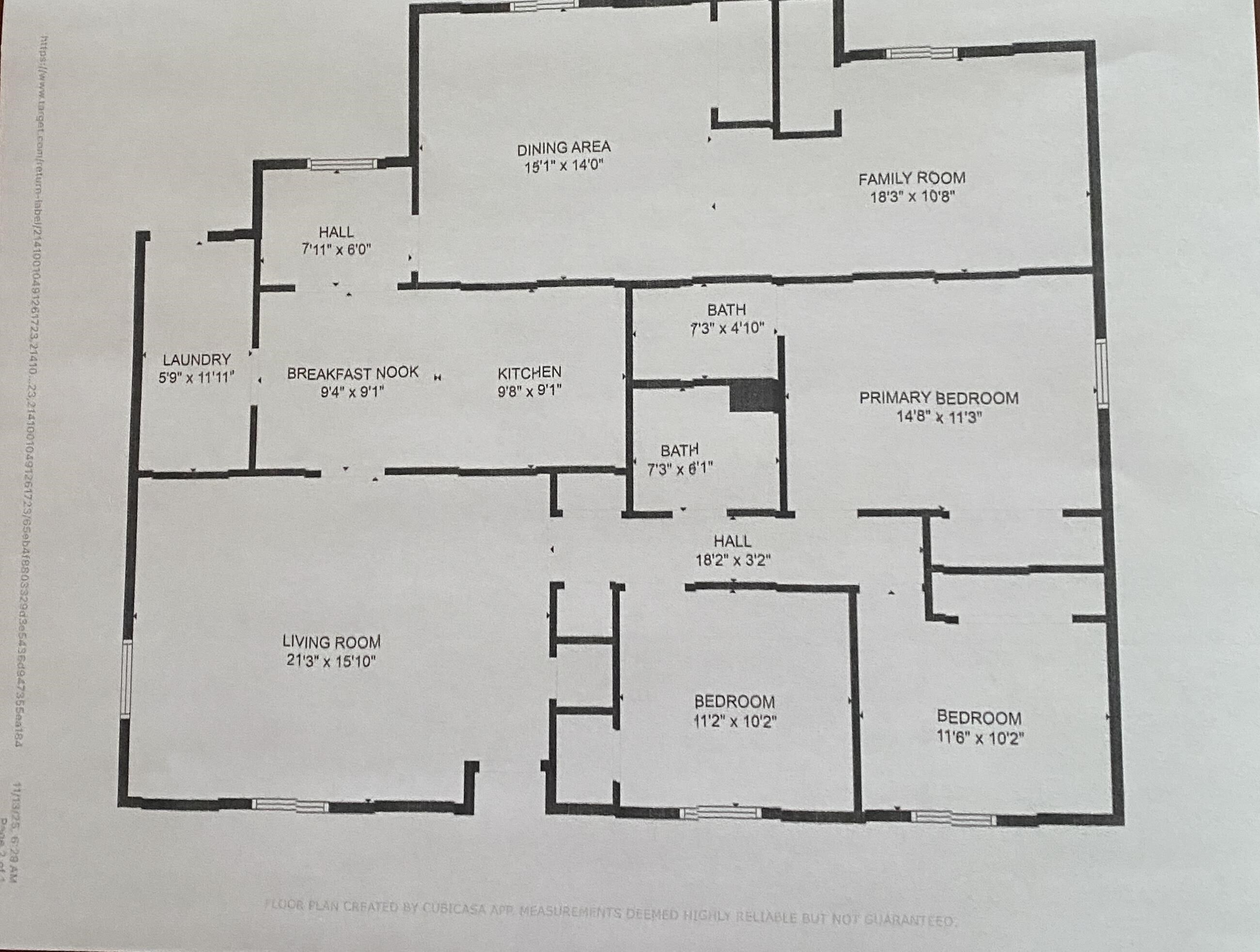 5551 Springer Court Theodore, AL 36582 - Photo 37 of 37 View of home floor plan