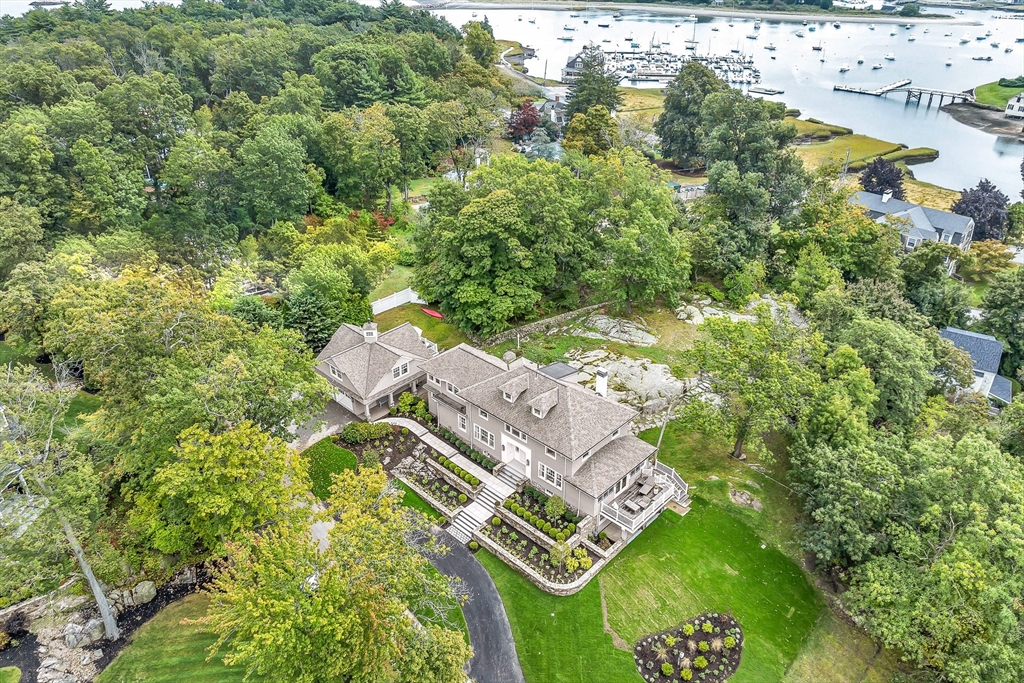 17 Atlantic Avenue, Unit MAIN HOUSE Cohasset, MA 02025 - Photo 1 of 22 an aerial view of a residential houses with yard