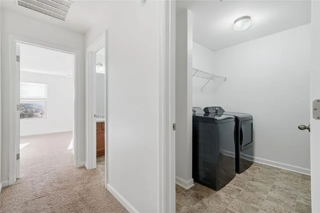 a view of a storage & utility room
