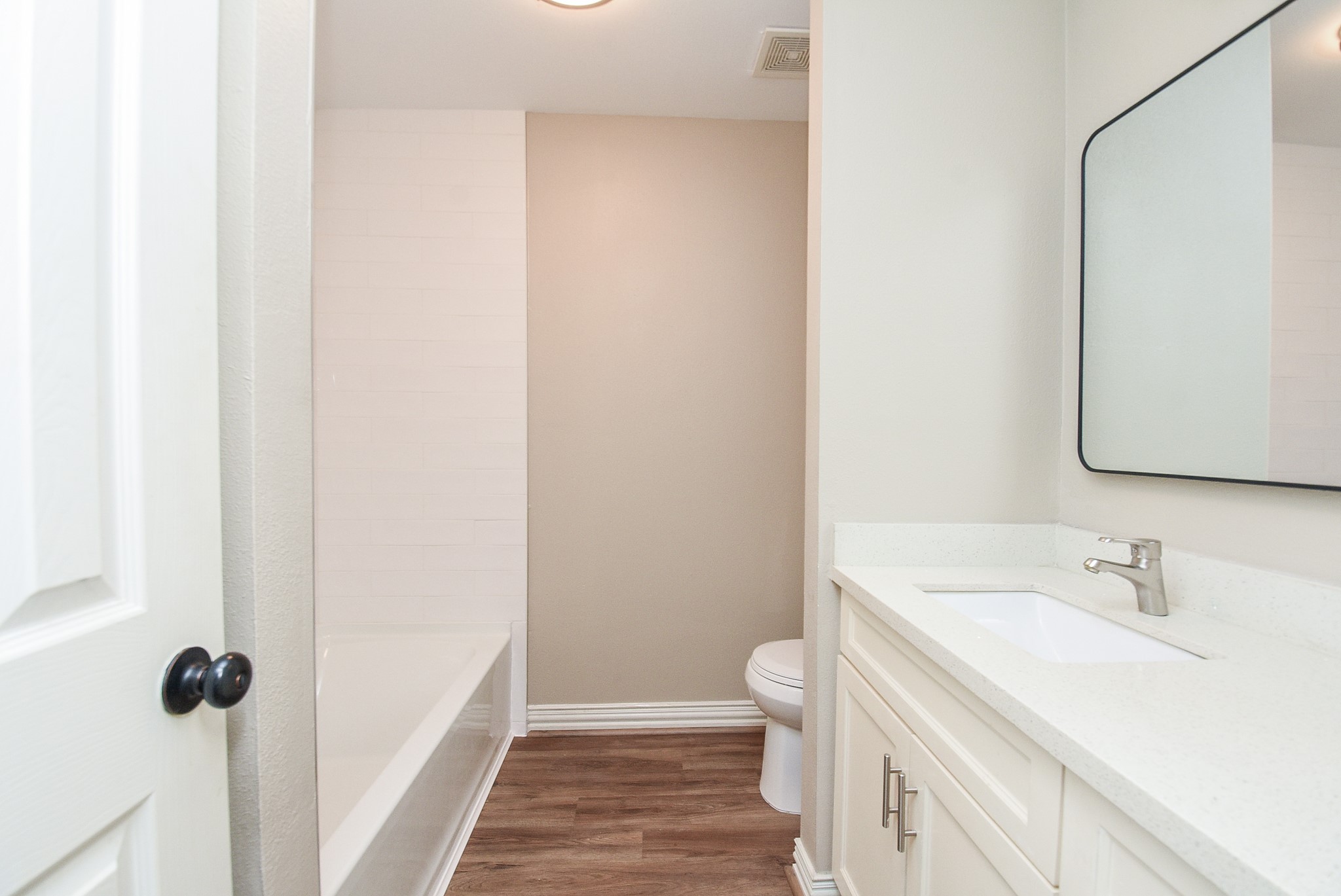 4606 Whispering Rock Lane Spring, TX 77388 - Photo 17 of 30 a bathroom with a sink and toilet