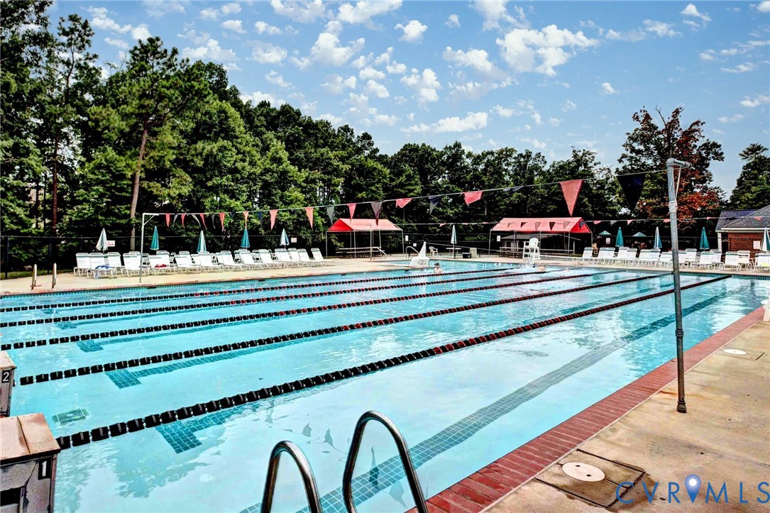 4015 Cold Spring Road Williamsburg, VA 23188 - Photo 54 of 57 Community swimming pool with lap lanes, surroundin