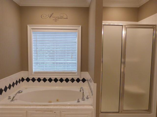 1650 Locklin Cemetery Road Monroe, GA 30655 - Photo 62 of 72 a bathroom with bathtub and shower