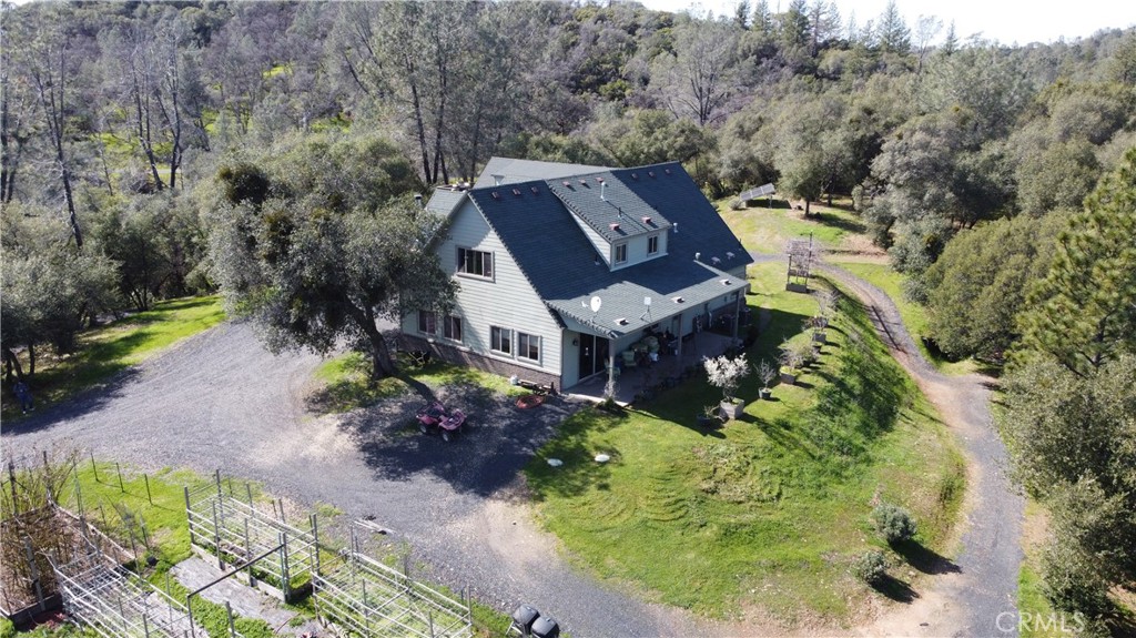 240 Rich Gulch Road Oroville, CA 95965 - Photo 6 of 49 an aerial view of a house with a garden