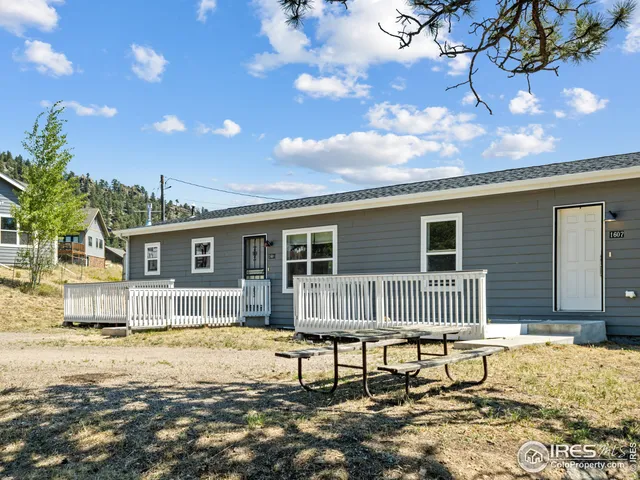 a house view with a sitting space