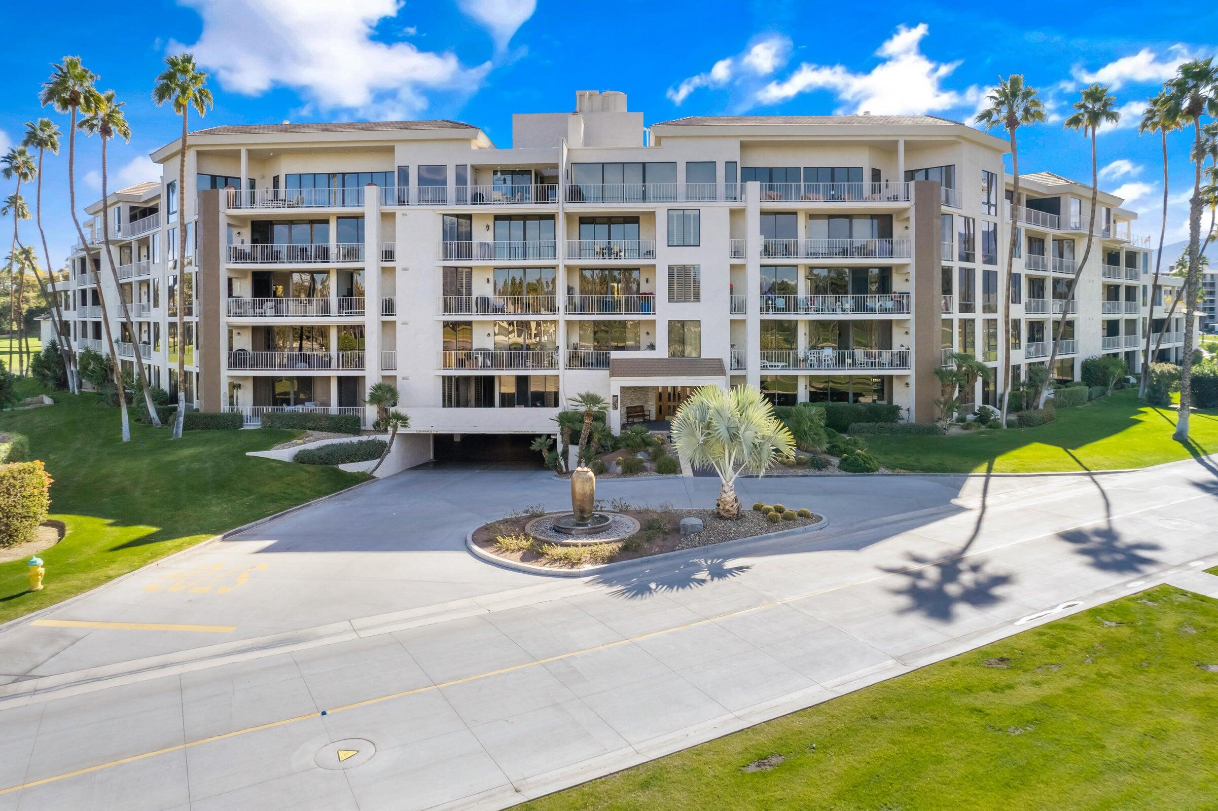 910 Island Drive, Unit 402 Rancho Mirage, CA 92270 - Photo 32 of 37 910 Bldg Entrance