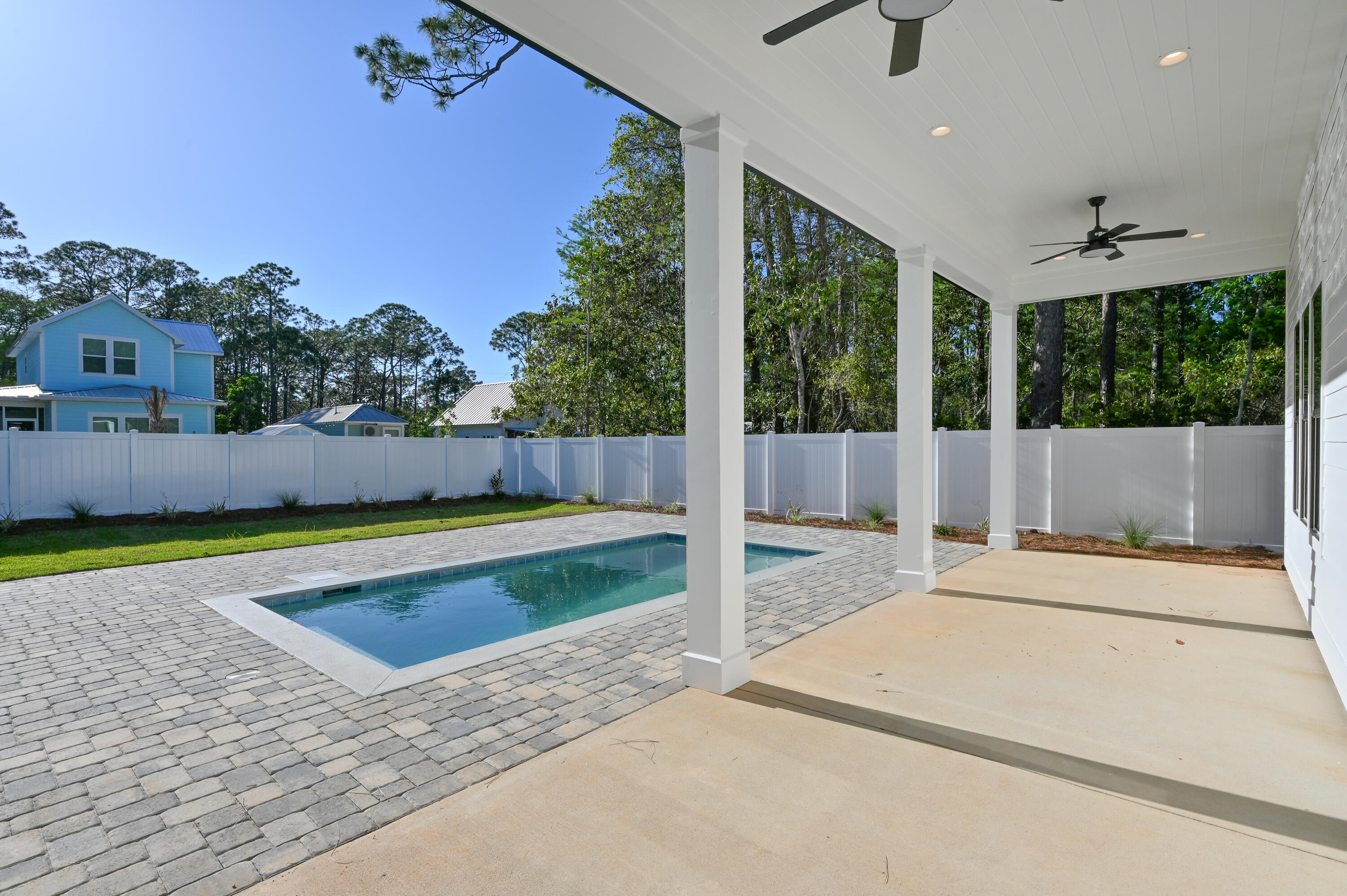 21 Jp Lane Santa Rosa Beach, FL 32459 - Photo 22 of 28 Private Pool and Backyard