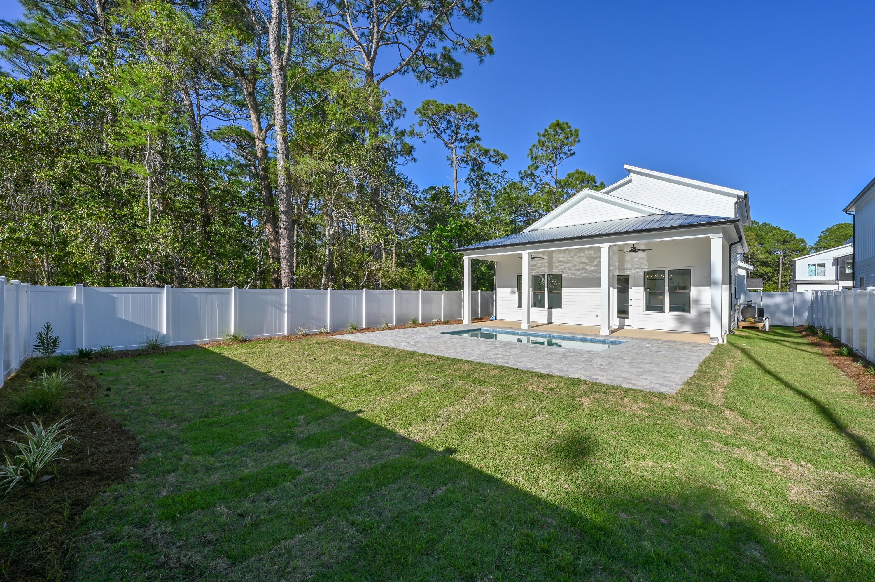 21 Jp Lane Santa Rosa Beach, FL 32459 - Photo 23 of 28 Great Size Yard and Pool