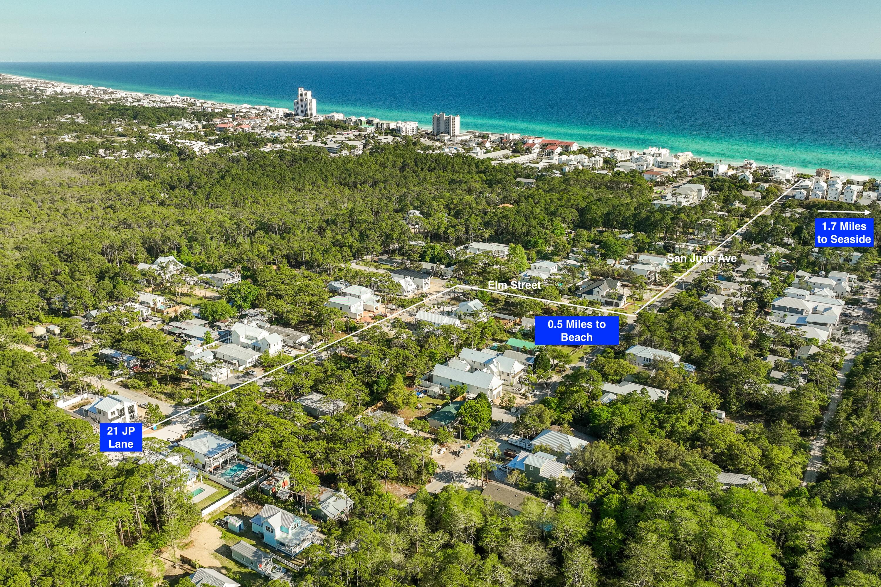 21 Jp Lane Santa Rosa Beach, FL 32459 - Photo 26 of 28 Half a Mile to the Beach