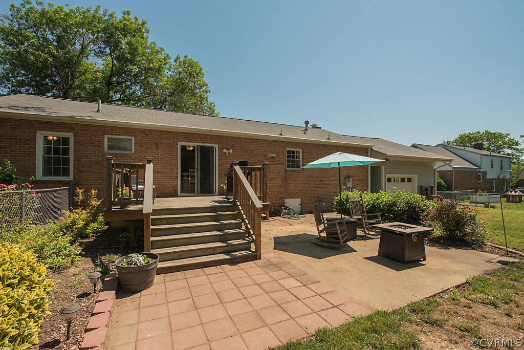 3825 Frankmont Road Richmond, VA 23234 - Photo 39 of 47 a view of a patio with chairs and plants