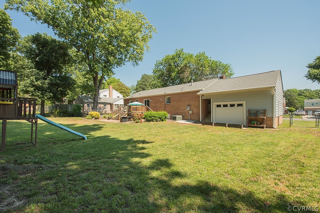 3825 Frankmont Road Richmond, VA 23234 - Photo 41 of 47 a view of a house with yard and basketball court