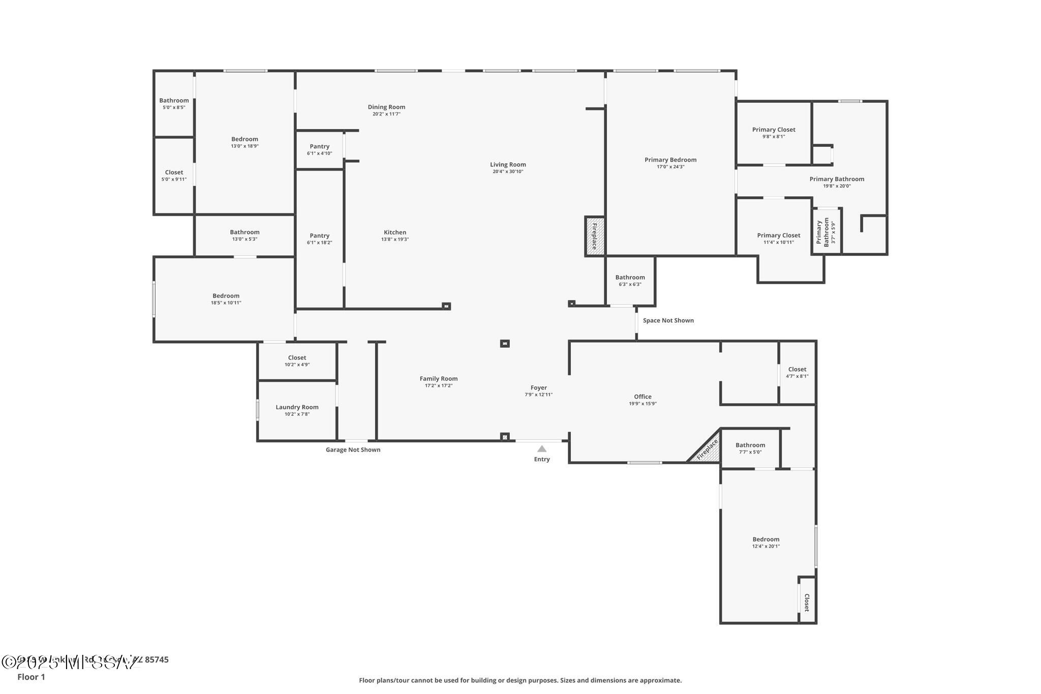 3885 West Anklam Road Tucson, AZ 85745 - Photo 42 of 42 FLOORPLAN