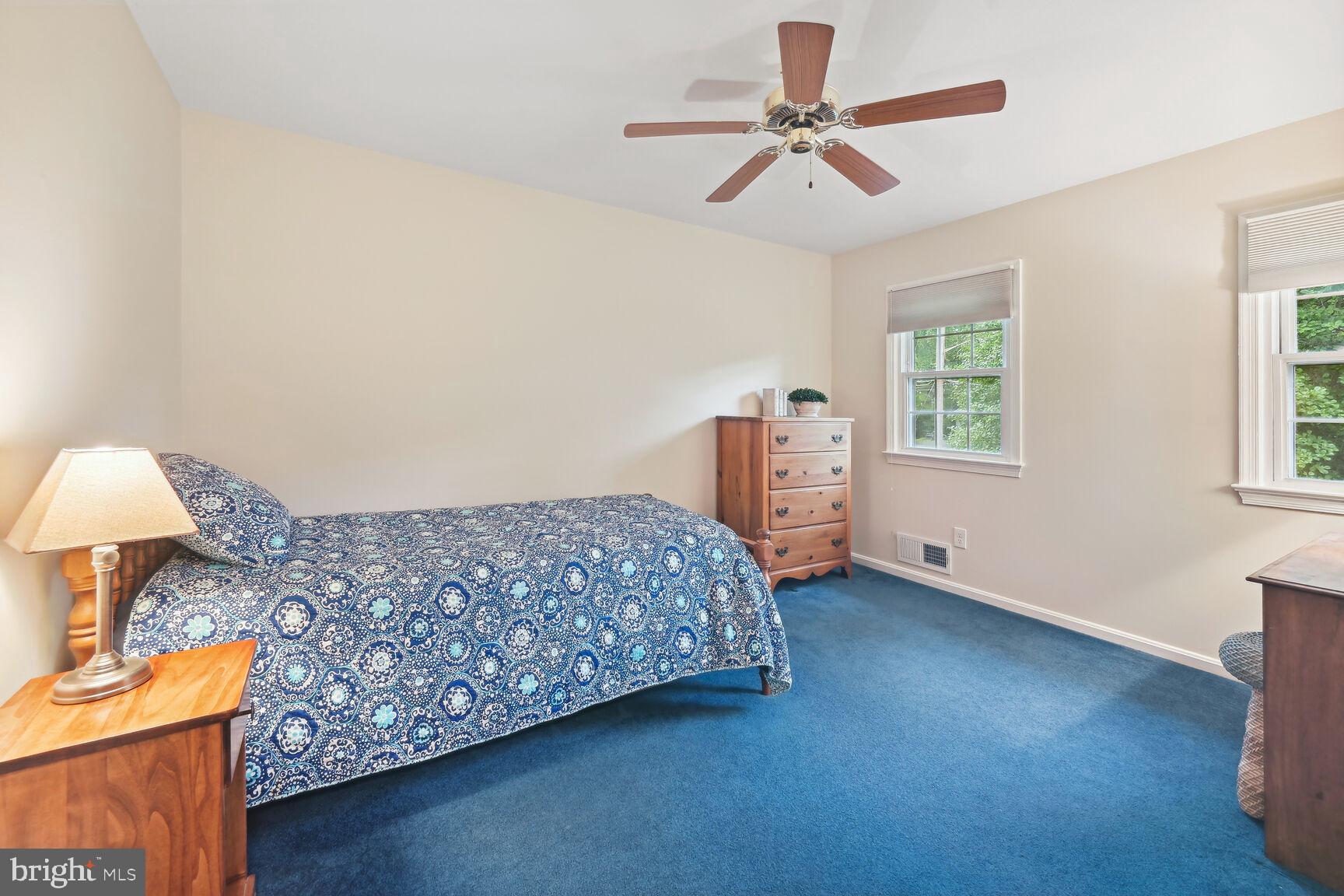 7413 Miller Fall Road Rockville, MD 20855 - Photo 49 of 63 Bedroom #4 with wood floor under carpet